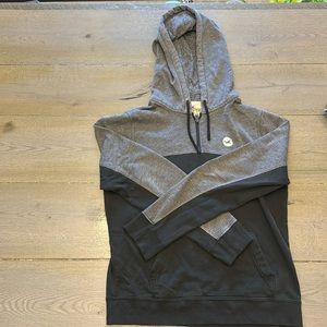 Men’s size small Hollister sweatshirt black and grey